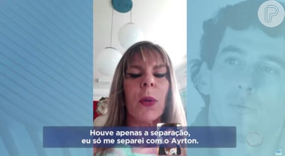 Depois da polêmica, Lilian de Vasconcellos, primeira esposa de Ayrton Senna, negou que o casamento teria sido anulado