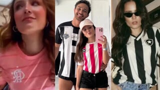 Ex-Flamengo, Larissa Manoela comemora título do Botafogo e é detonada na web: 'Troca de time de acordo com o macho'