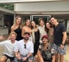 Sandy, Paulinho Vilhena, Fernanda Paes Leme e outros artistas que atuaram em 'Sandy e Junior' se reencontraram neste fim de semana