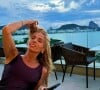 Adriane Galisteu curtiu o calor do Rio de Janeiro em um hotel luxuoso