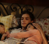 Filho de Bahar, Doruk conta à mãe e à irmã, Nisan, que viu o pai, Sarp/Alp no hospital na novela 'Força de Mulher'