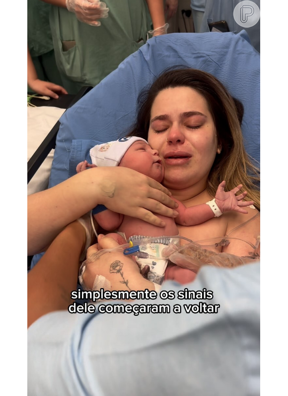 Viih Tube e Eliezer estão vivendo momentos delicados com a internação do filho Ravi, de menos de 1 mês