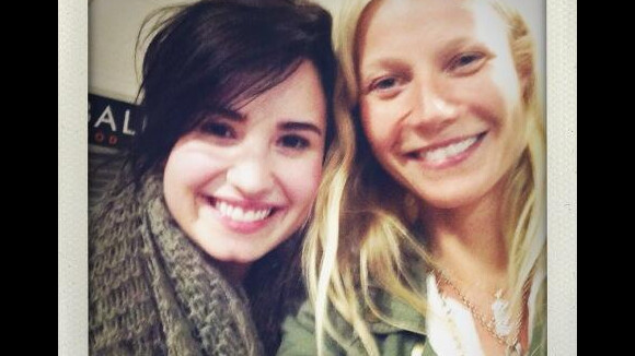 Demi Lovato tem dia de fã com a atriz Gwyneth Paltrow: 'Tão legal te conhecer'