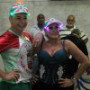 Susana Vieira participa do último ensaio da Grande Rio para o Carnaval 2015 na quadra da agremiação carioca