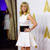 Reese Witherspoon prestigia o almoço promovido para os indicados ao Oscar 2015, em Los Angeles, nos Estados Unidos, em 2 de fevereiro de 2015