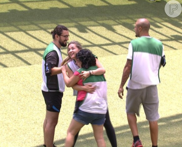 Grupo Verde vence Prova da Comida no 'BBB15' e Amanda está no mesmo time que Fernando e Aline, em 8 de fevereiro de 2015