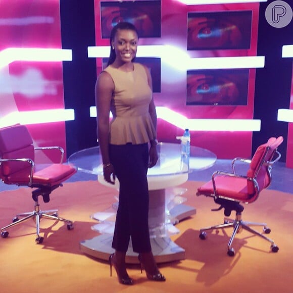 Lesliana é apresentadora do "Revista Europa", atração exibida pela Globo Internacional. A angolana estreia na TV brasileira em 'I Love Paraisópolis', próxima novela das sete