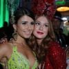 Marina Ruy Barbosa e Paula Fernandes escolhem looks decotados para festejar no Baile do Copa 2015