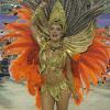 Paloma Bernardi desfila pela Grande Rio no carnaval 2015