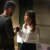 Maurílio (Carmo Dalla Vecchia) revela para Danielle (Maria Ribeiro) que está com os quatro pedaços do diamante cor-de-rosa, em 'Império'