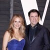 John Travolta e Kelly Preston na festa da Vanity Fair