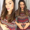 Fernanda Machado está grávida pela primeira vez de uma menina, que vai se chamar Sophia