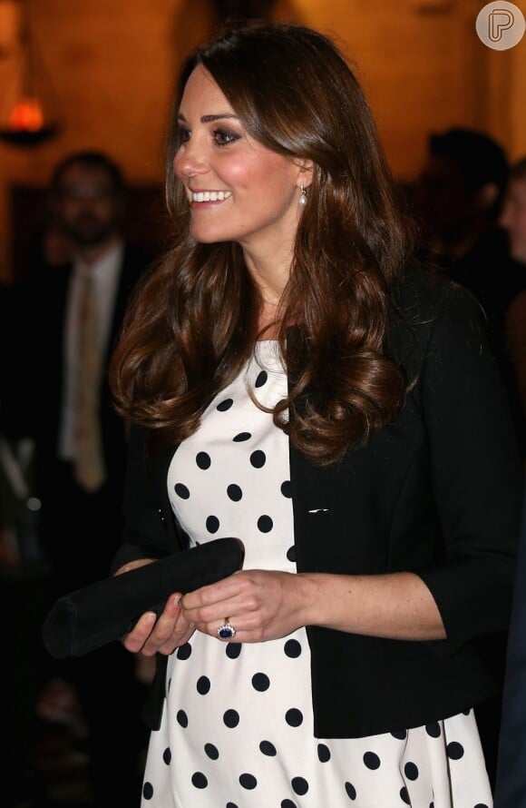 Kate Middleton está grávida do seu segundo filho com o príncipe William
