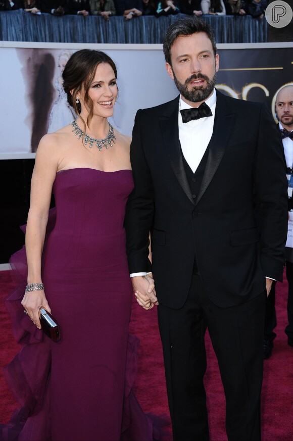 Ben Affleck é casado com a atriz Jennifer Garner