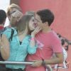 Alice Wegmann namora Pedro Malan, que também é ator. No Carnaval, eles trocaram beijos em cima do trio de Ivete Sangalo