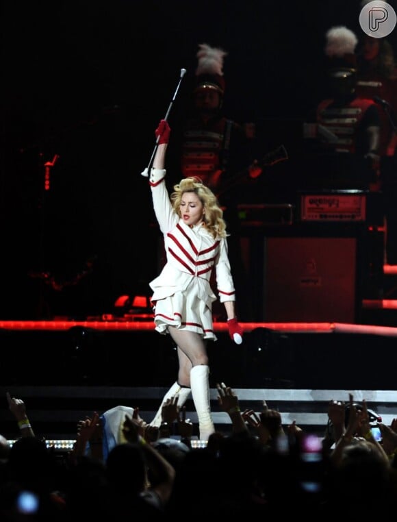 Madonna é fotografada no show na Turquia
