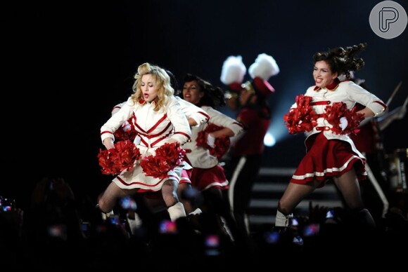 Madonna se apresenta nos Estados Unidos