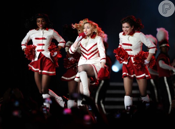 Madonna é fotografada no show na Turquia