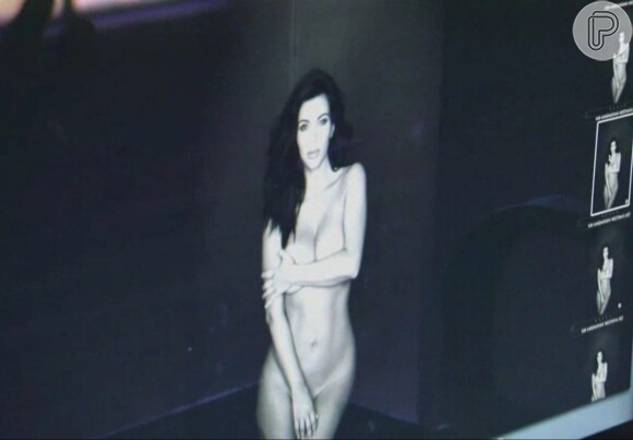 'Se eu engravidar novamente em breve, meu corpo vai transformar totalmente', disse Kim Kardashian sobre posar nua