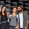 Marlon Teixeira, Laura Neiva e Alessandra Ambrosio prestigiam inauguração da primeira loja da Dafiti, em São Paulo