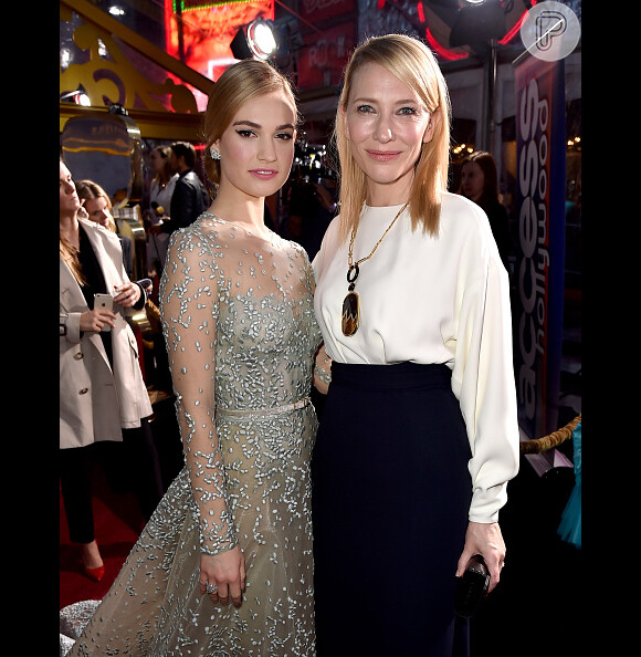 Cate Blanchett e Lily James estrelam 'Cinderela'