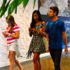 Rafael e Talita, do 'BBB15', são clicados juntos em shopping do Rio: 'Cineminha', neste sábado, 21 de março de 2015