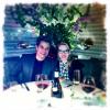 Edson Celulari e Karen Roepke posam em jantar romântico