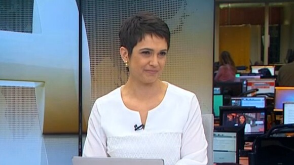 Sandra Annenberg chora no 'Jornal Hoje' ao comentar morte de Beatriz Thielmann