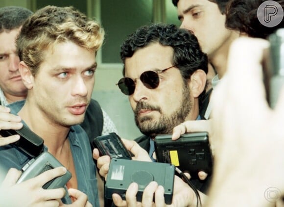 Para o papel de André em 'Labirinto' (1998), Fábio Assunção clareou os cabelos e fez bronzeamento artificial