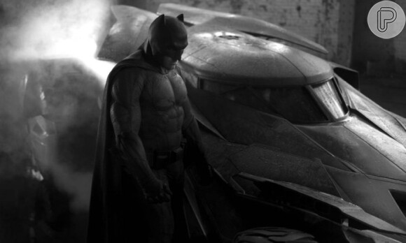 Ben Affleck já apareceu vestido como Batman em uma foto de divulgação