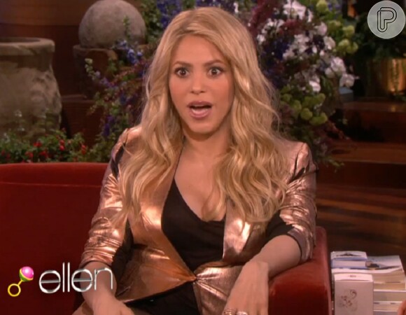 Shakira disse que também se assustou ao ver o filho e perceber que ele era roxo e enrugado, nada de bebê com bochechas rosadas