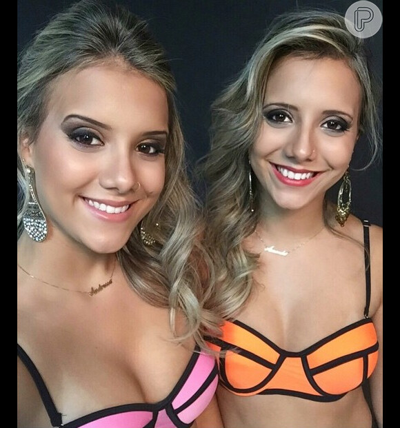 As gêmeas Amanda e Andressa vão, no entanto, à festa organizada pela produção em uma boate no Rio