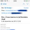 Gil Cebola, amigo de Neymar, fechou a hospedagem para as jovens em Barcelona e enviou e-mail para elas