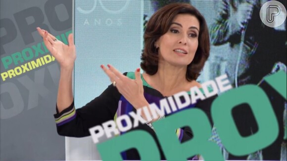 Fátima Bernardes participou do especial de jornalismo da Globo de 50 anos exibido no 'Jornal Nacional'