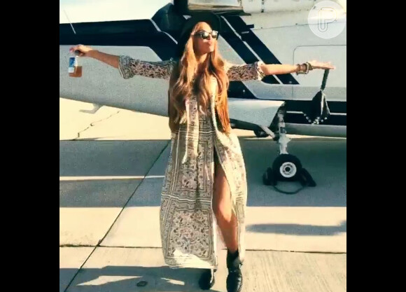 Beyoncé usou um look de R$ 25 mil no festival Coachella 2015