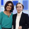 Fátima Bernardes brinca ao contracenar com Fernanda Montenegro: 'Vou colocar no currículo', disse ela em entrevista divulgada nesta terça-feira, 21 de abril de 2015
