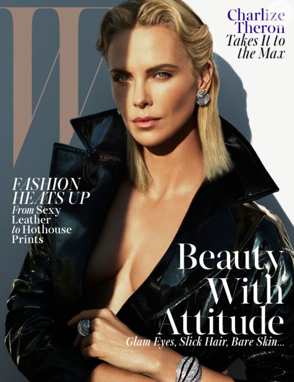 Charlize Theron estará na capa da edição de maio da 'W Magazine'