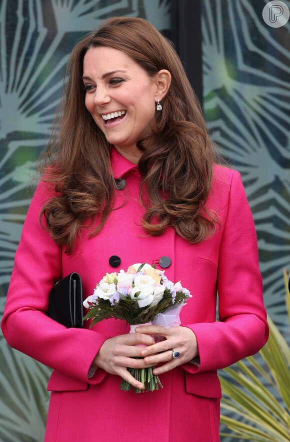 Kate Middleton fez sua última aparição no dia 27 de março de 2015