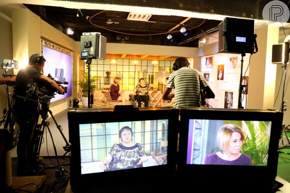 Zilu Godoi entrevistou Maria da Penha Fernandes na primeira gravação do 'Assim Somos'