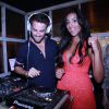 Rafael e Talita se arriscaram como DJ