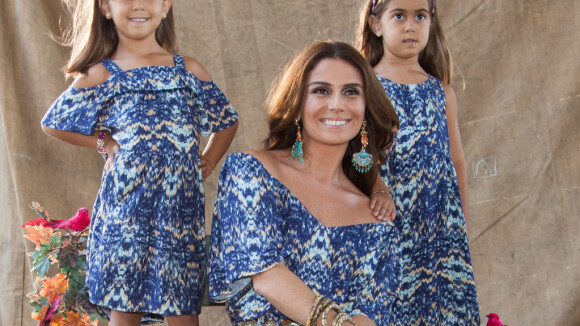 Giovanna Antonelli estrela campanha de moda com as filhas gêmeas. Veja as fotos!