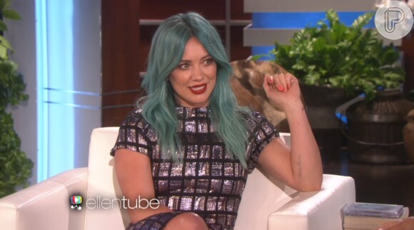 Hilary Duff fala da foto que postou em seu Instagram em entrevista à Ellen DeGeneres: 'Eu passei o fim de semana inteiro de biquíni, estava me sentindo bonita'
