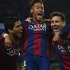 Neymar marca gol na vitória Barcelona de 6 a 0 contra o Getafe e brasileiro se iguala a Ronaldo com quantidade de finalizações marcadas no time espanhol, nesta terça-feira, 28 de abril de 2015