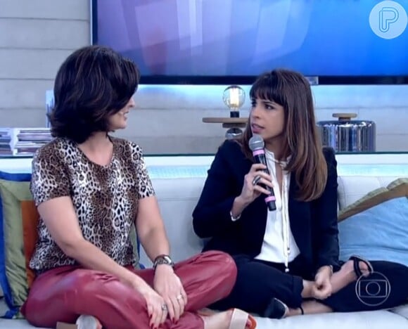 Em janeiro de 2015, Fátima Bernardes chamou atenção de Maria Ribeiro ao pedir a atriz para sentar direito no sofá do 'Encontro', mas nenhum mal-estar foi instalado. Pelo contrário, Fátima imitou a pose da atriz e se divertiu com a situação