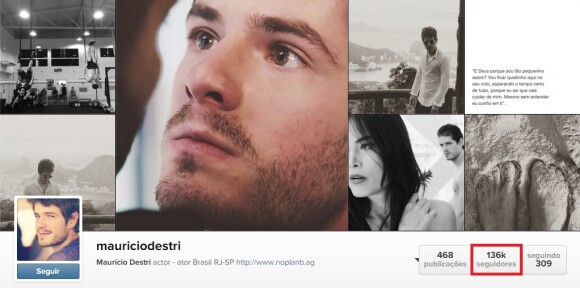 Maurício Destri sentiu o sucesso do personagem de 'I Love Paraisópolis' até pelo aumento de seguidores em seu Instagram. 'Comecei a novela com 8 mil seguidores, agora estou com mais de 130 mil'