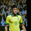 Neymar lançou as novas chuteiras na Nike que vai usar na Copa das Confederações nesta terça-feira, 28 de maio de 2013