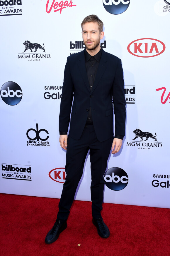 DJ Calvin Harris, namorado de Taylor Swift, no Billboard Music Awards 2015, em 17 de maio de 2015