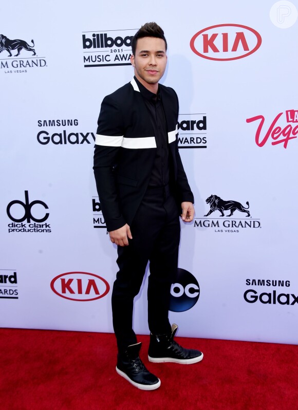O cantor Prince Royce no Billboard Music Awards 2015, em 17 de maio de 2015