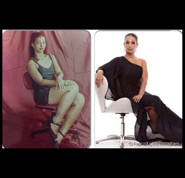 Valesca Popozuda mostra antes e depois da fama 'Superação exige persistência' Purepeople