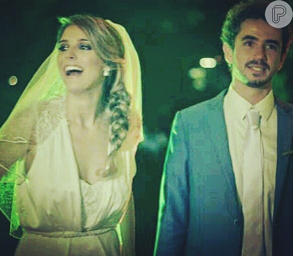 Rafa Brites e Felipe Andreoli se casaram em novembro de 2011